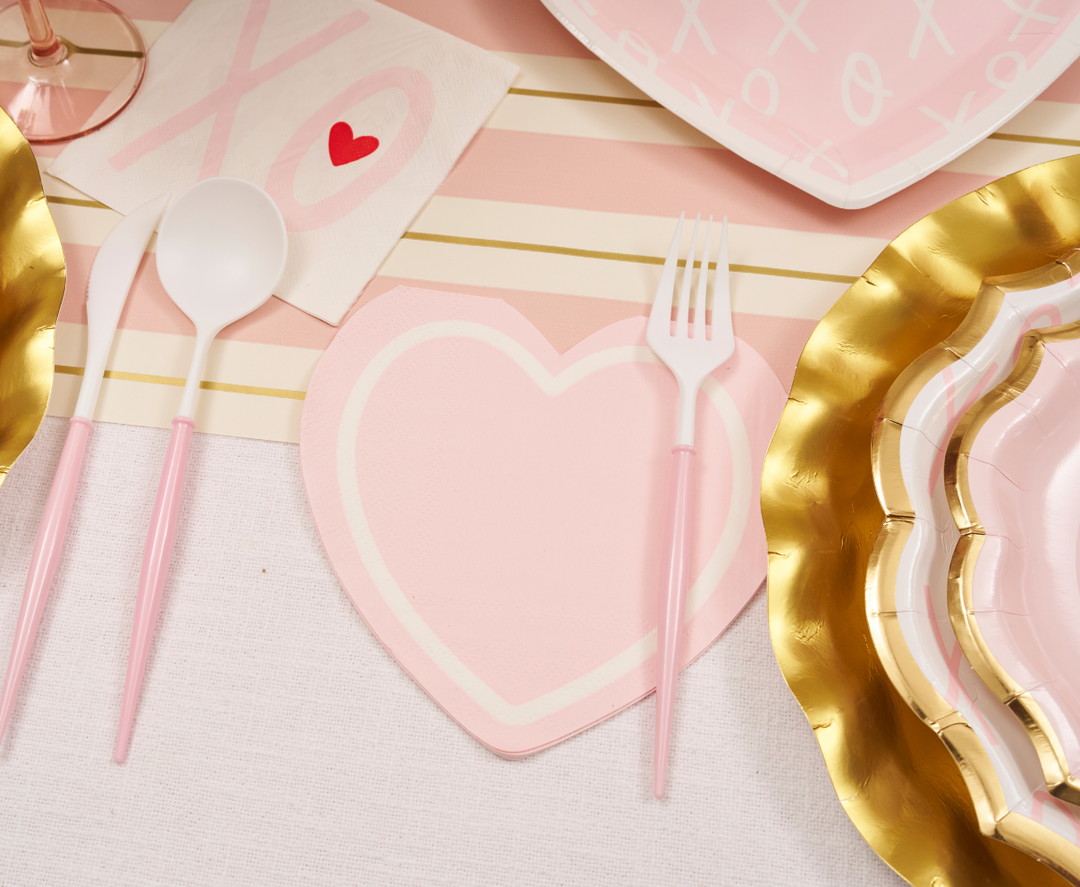 XOXO Die Cut Lunch Napkins/16pk