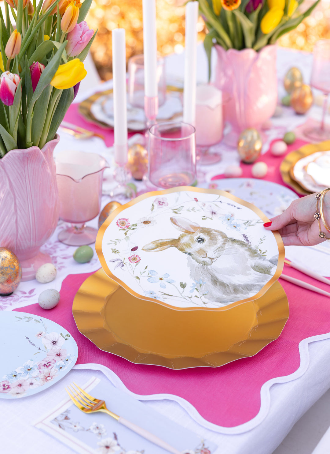 Charming Easter Table Setting