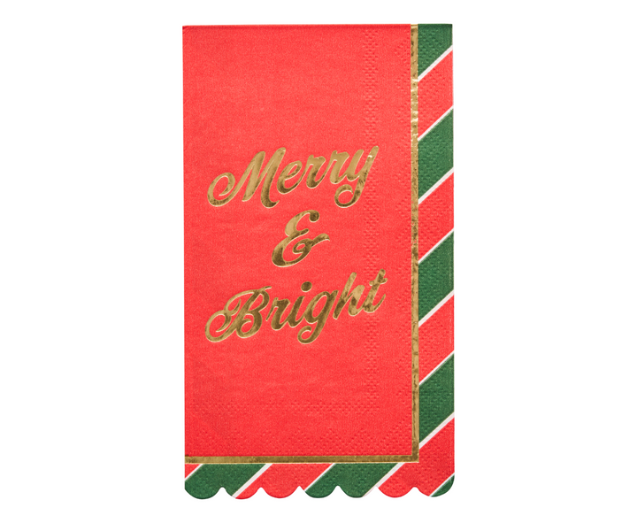 Joyful Christmas Guest Towels/20pk