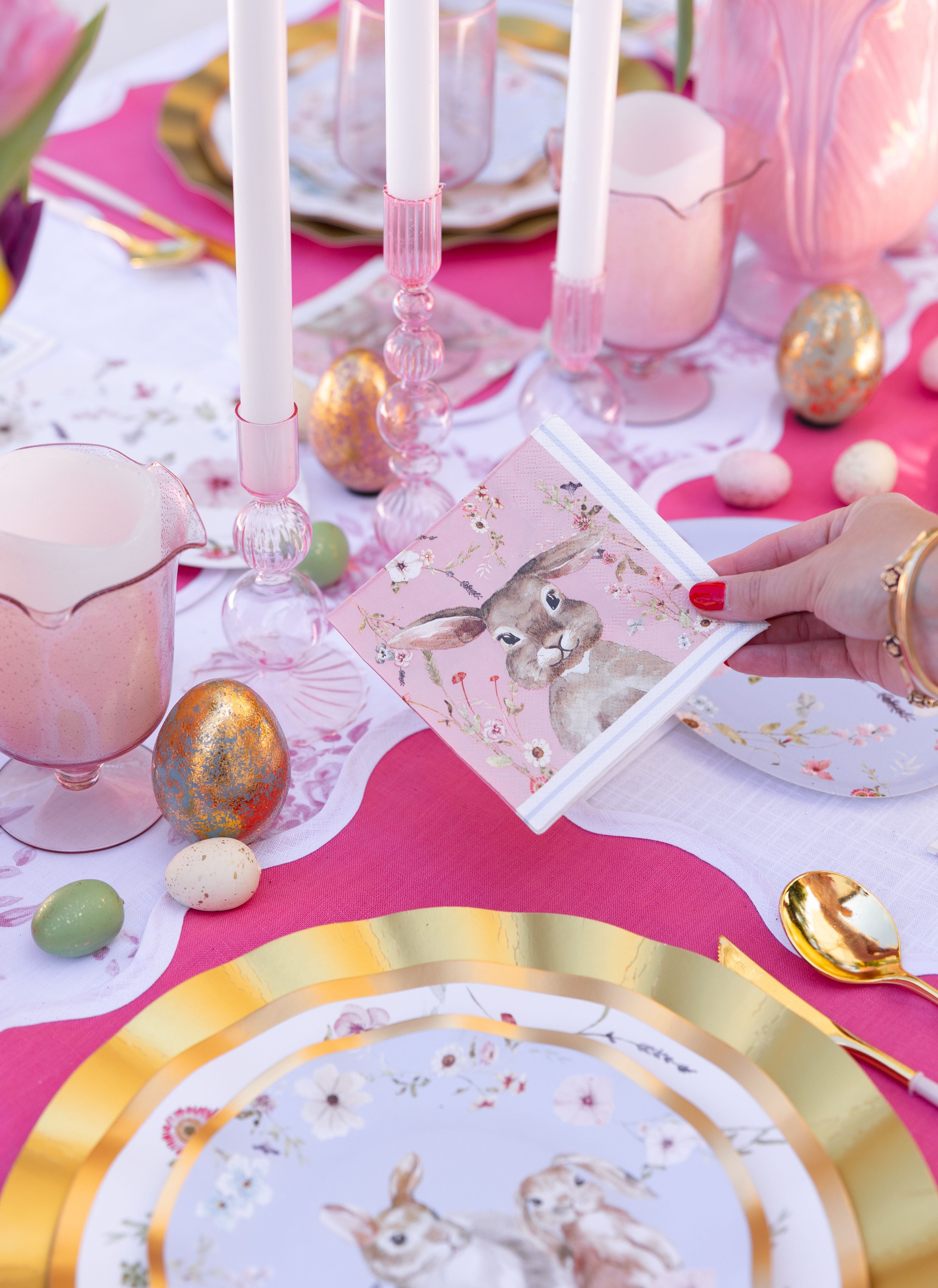 Sophistiplate Easter Cocktail Napkin - Thumbnail 3