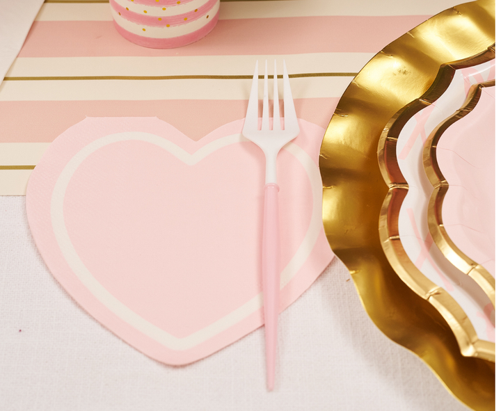 XOXO Die Cut Lunch Napkins/16pk