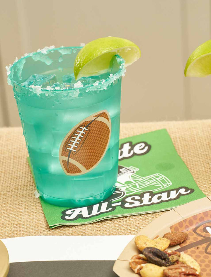 Tailgate Frost Flex Cups: Footballs/8pk