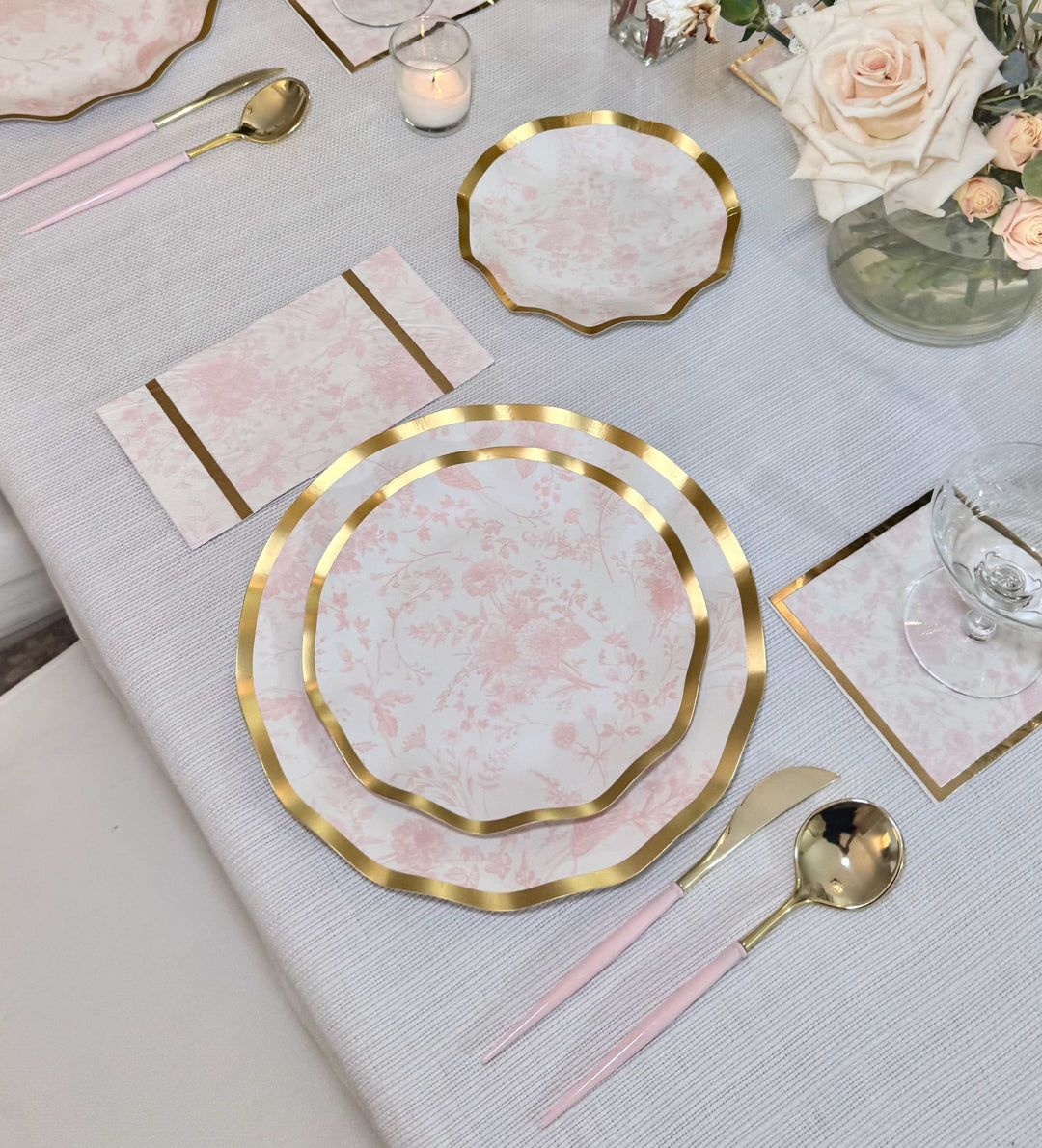 Timeless Table Setting: Blush