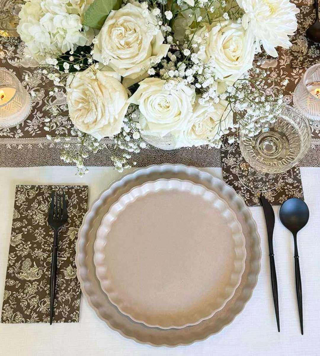 Simply Eco Salad Plate- Sand/8pkg