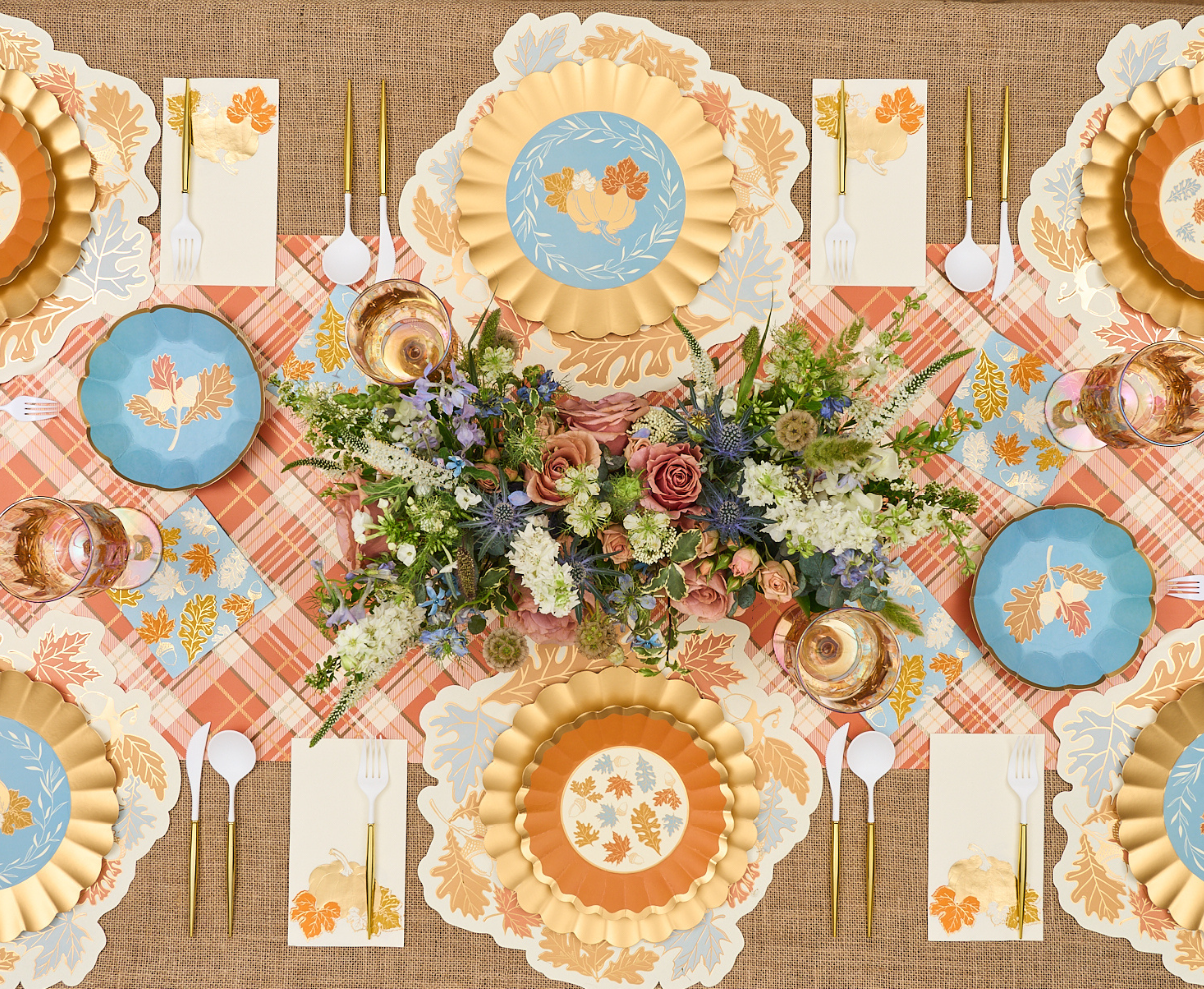Sophistiplate Gilded Harvest Cocktail Napkins