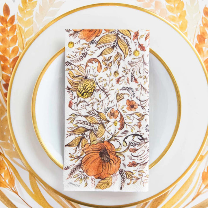 Autumn Arrangement Guest Napkins/16pk
