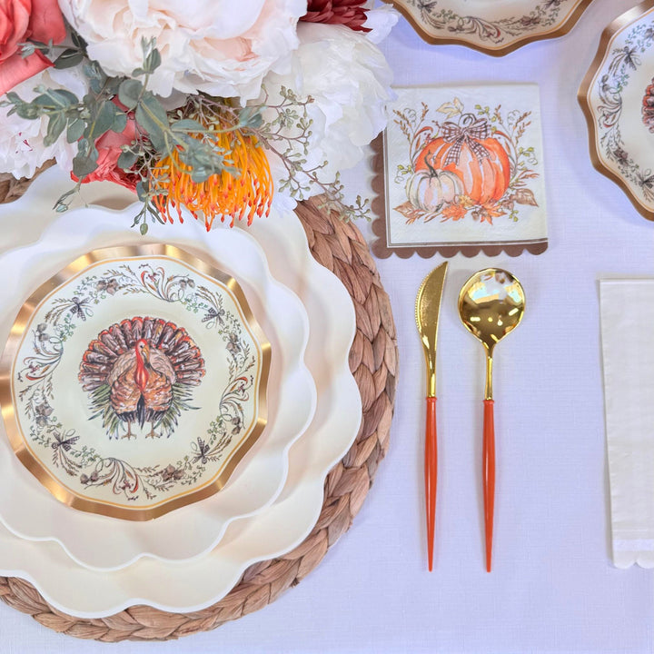Ivory Harvest Table Setting