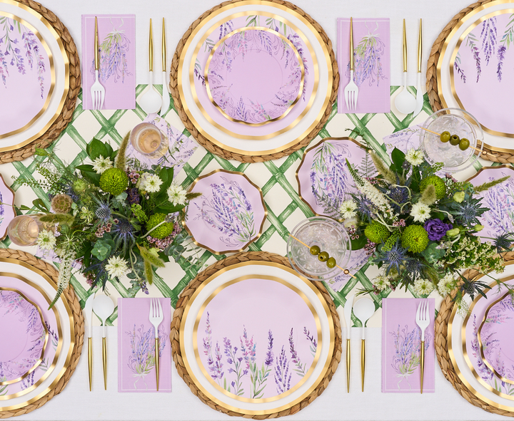 Lavender Fields Salad Plates/8pk