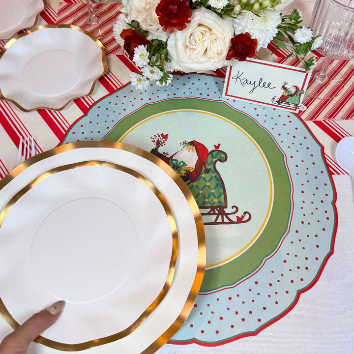 Old. St Nick Table Setting