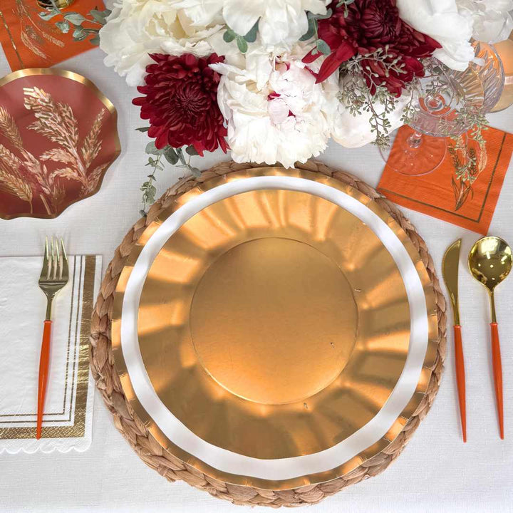 Harvest Wheat: Thanksgiving Table for 16