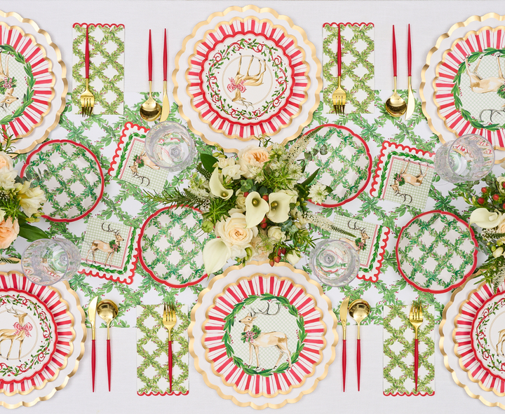 Holly Berry Appetizer/Dessert Bowls/8pk