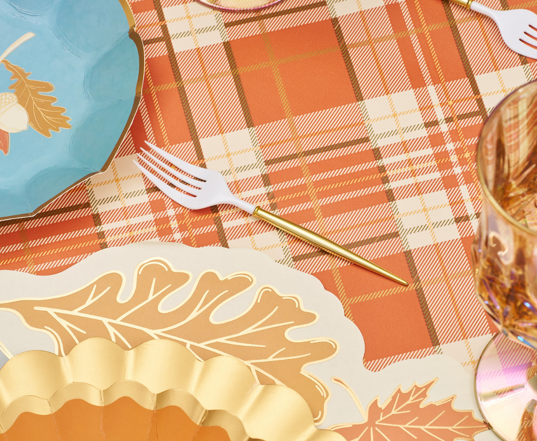 Gold Bella Plastic 6" Cocktail Forks/12pc