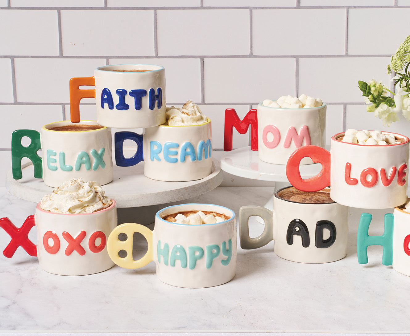 Ceramic Message Mug Xoxo, 14oz – Sophistiplate LLC