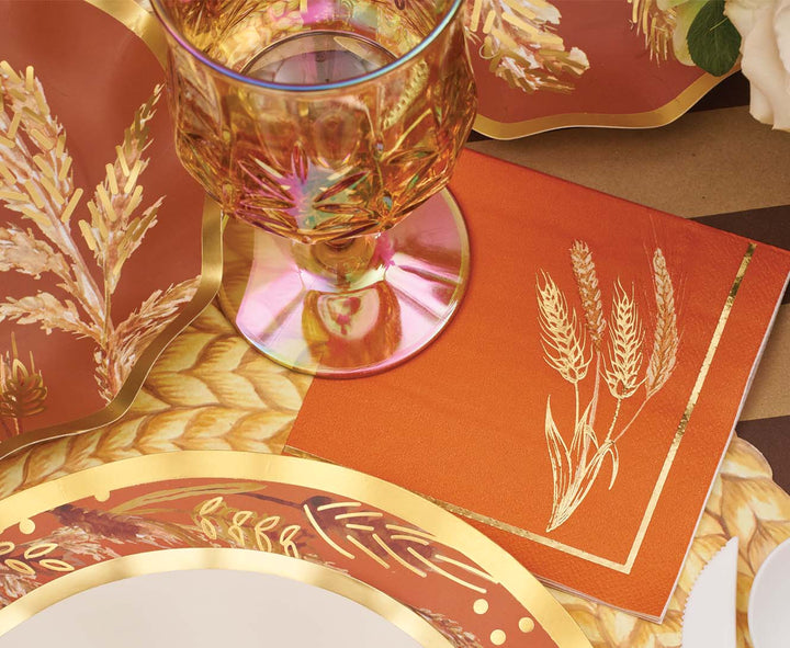 Harvest Wheat Cocktail Napkins/20pk