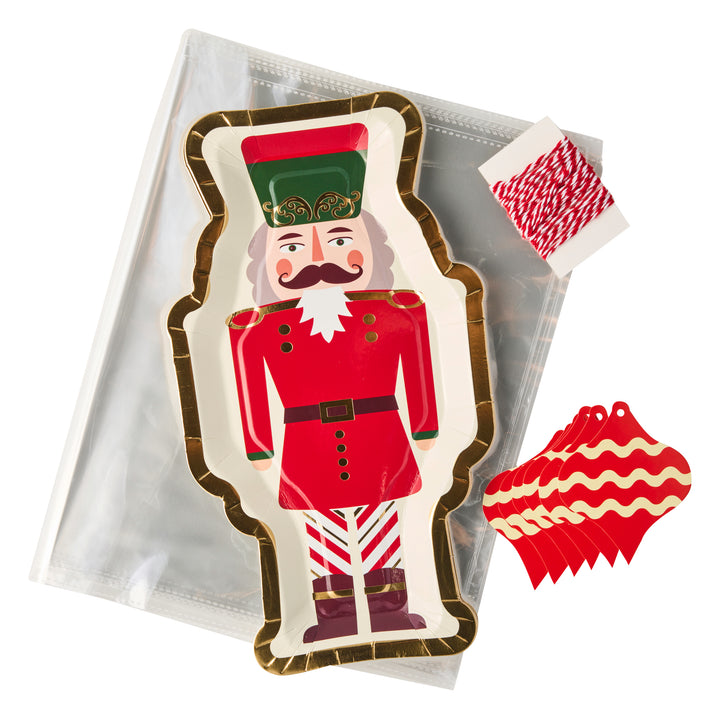 Cookie Tray Gifting Kit Nutcracker/6pkg