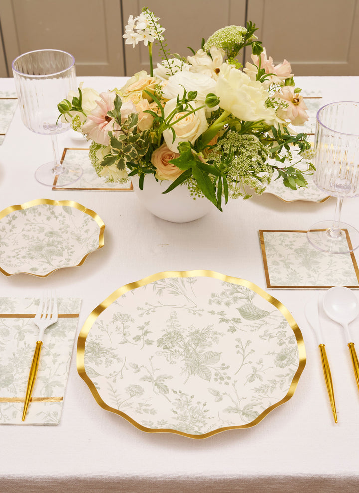 Timeless Table Setting: Sage