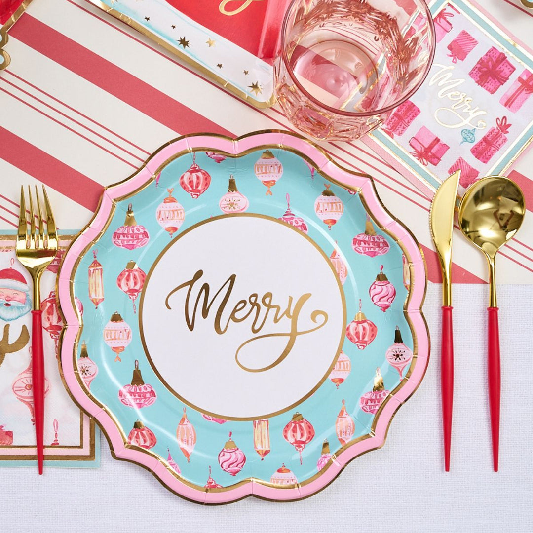 Jolly Holiday Table Setting Complete Kit