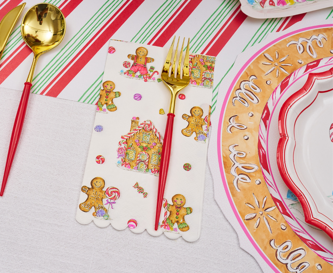 Gingerbread Guest Towels/20pk
