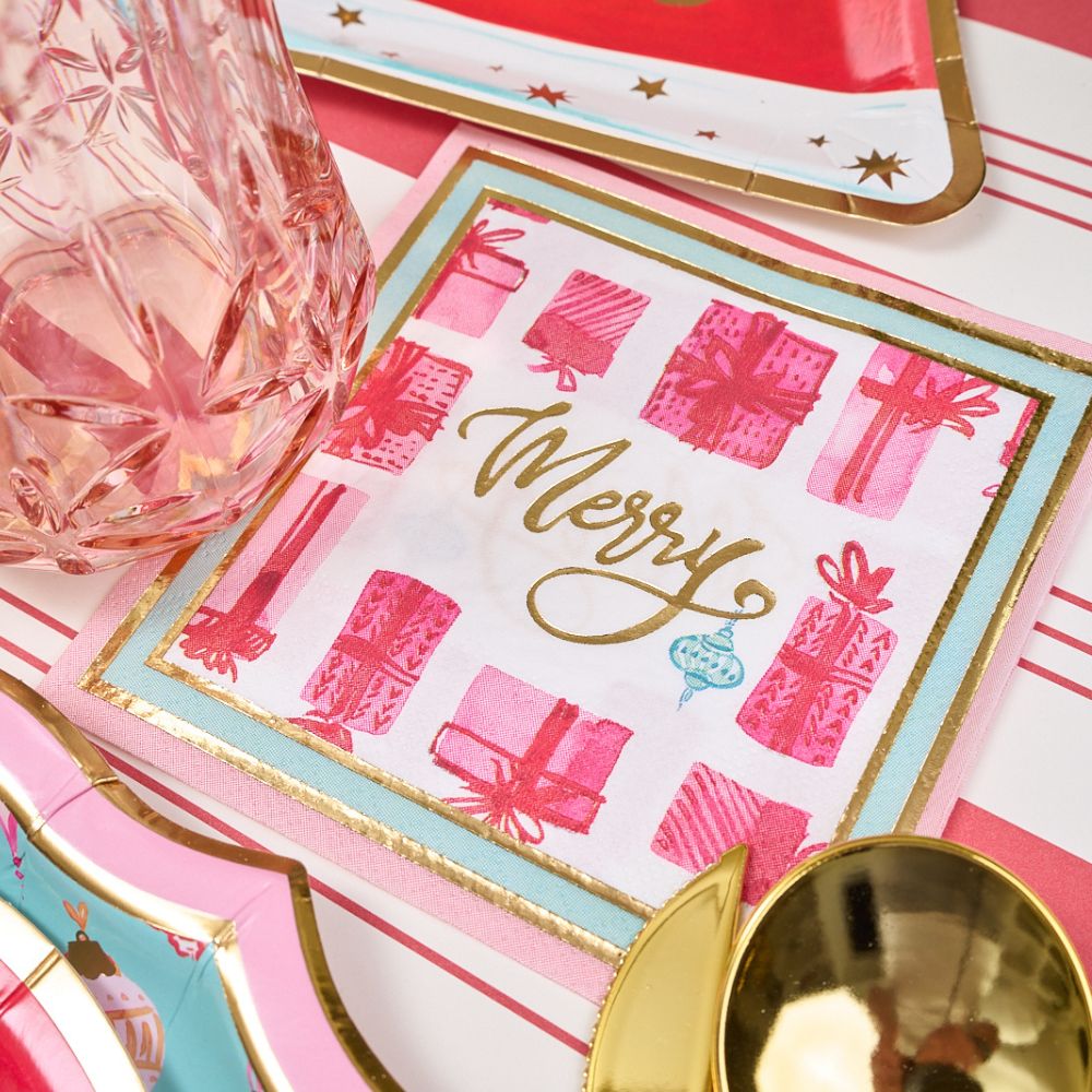 Jolly Holiday Table Setting Complete Kit