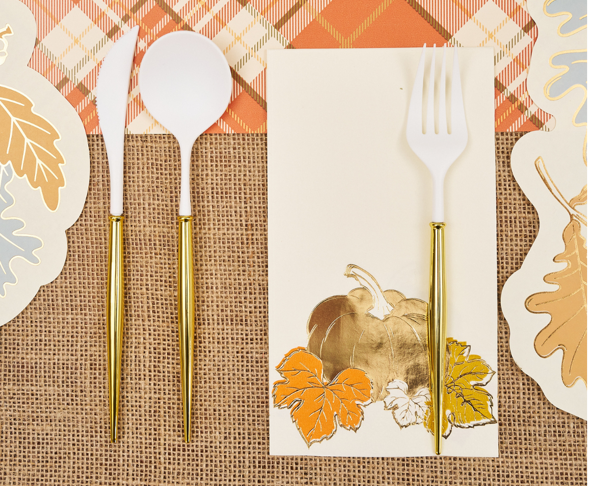 Sophistiplate Gilded Harvest Guest Towels - Thumbnail 3