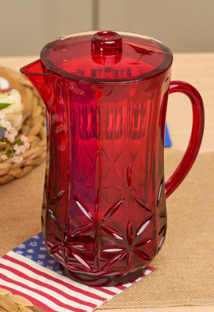 Classic Pitcher | Red | 53 Oz