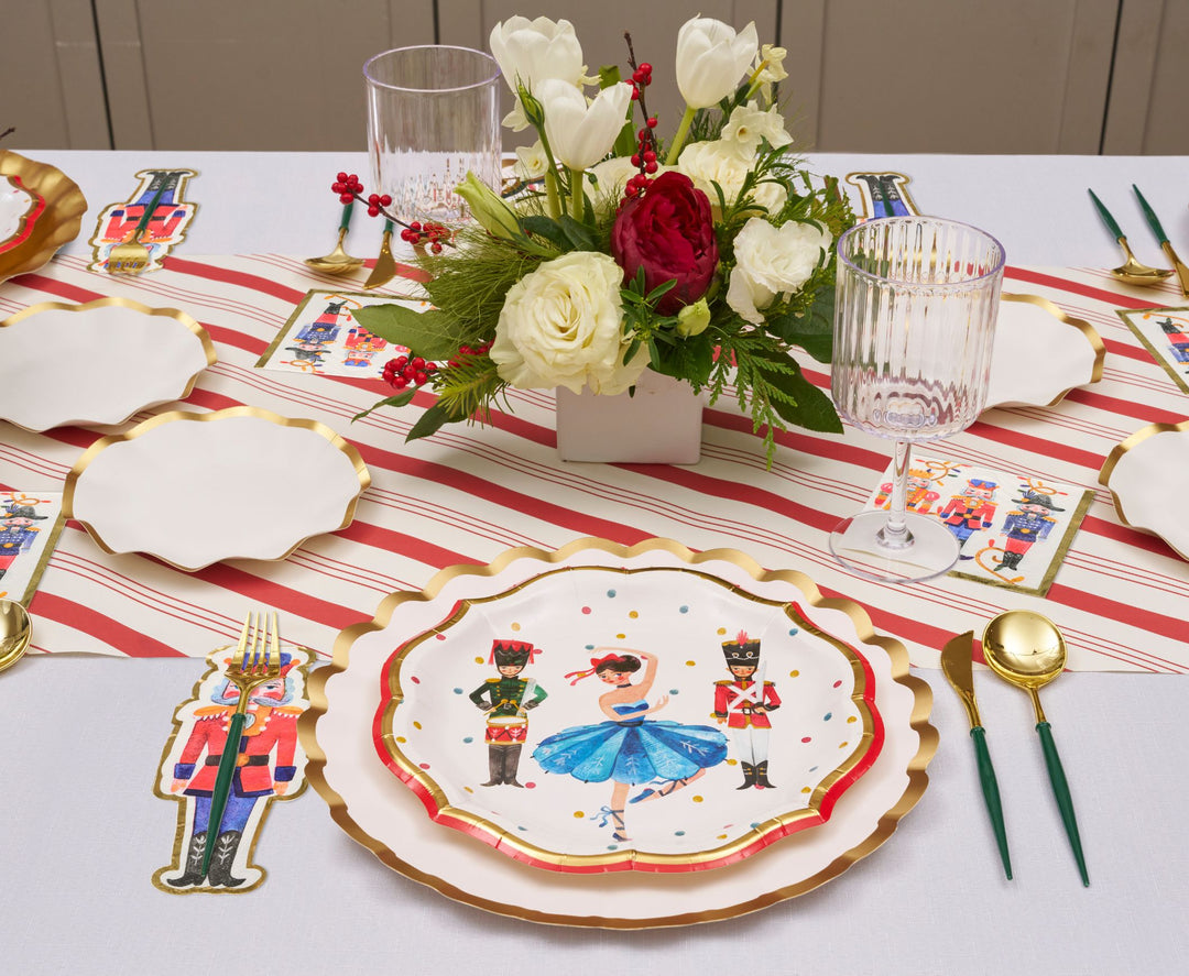 Whimsical Nutcracker Die Cut Guest Towels/20pk