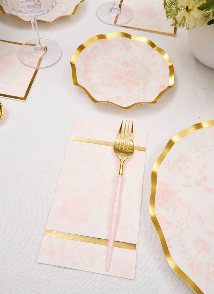 Timeless Blush Guest Towels/20pk