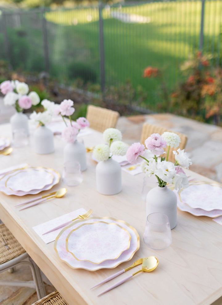 Timeless Table Setting: Blush