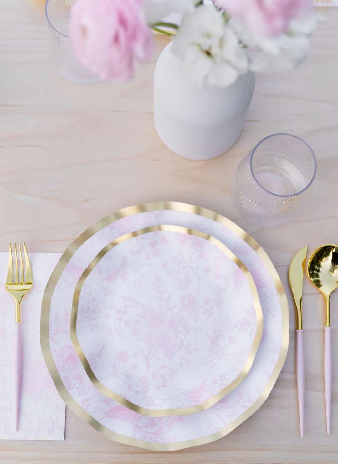 Timeless Table Setting: Blush