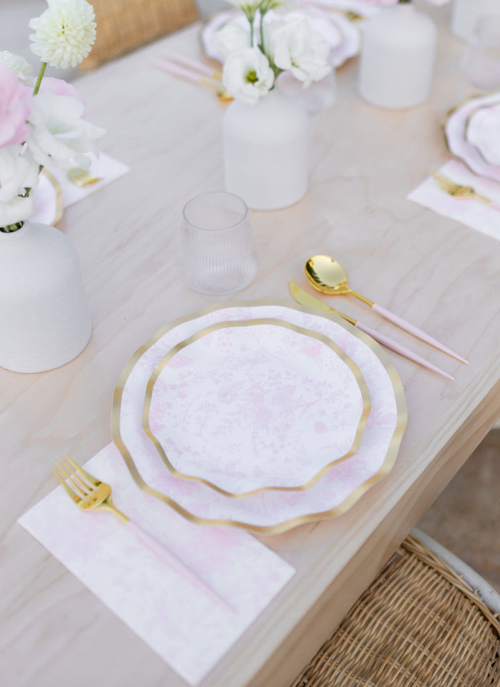 Timeless Blush Guest Towels/20pk