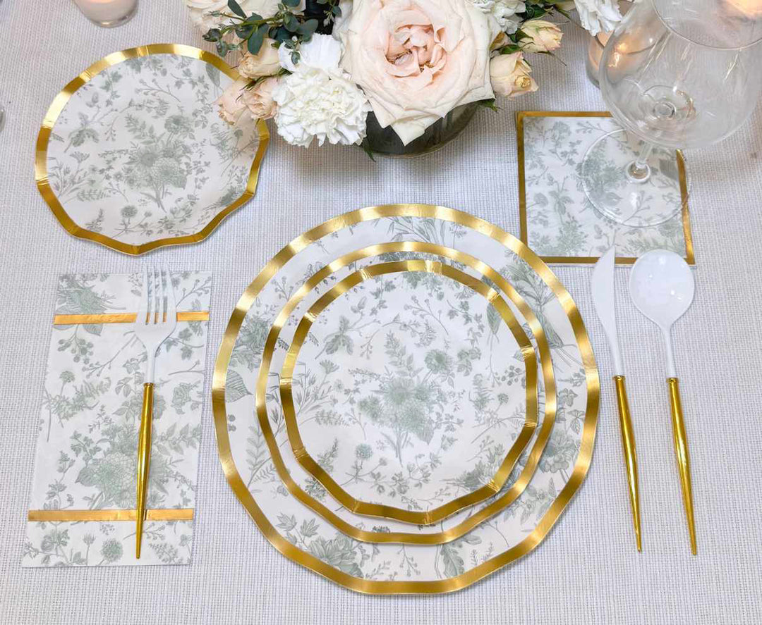 Timeless Table Setting: Sage