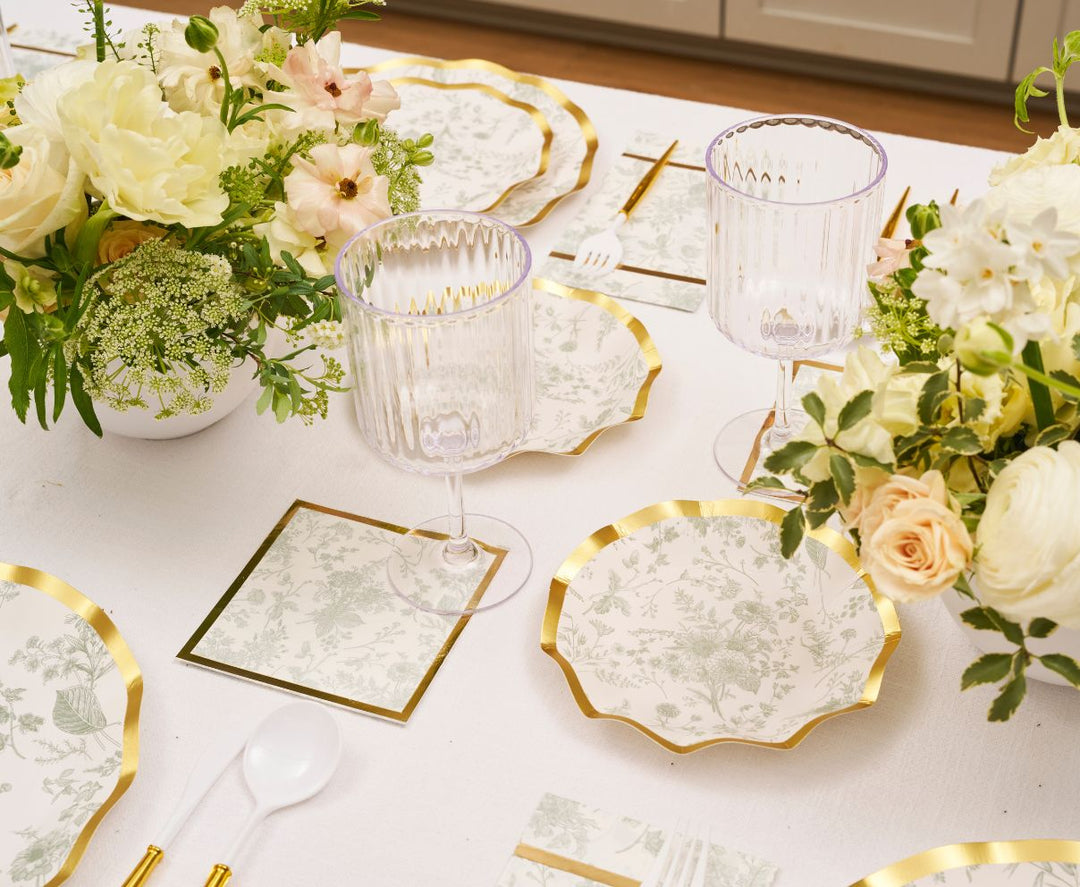 Timeless Sage Appetizer/Dessert Bowls/8pk