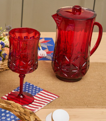 Classic Pitcher | Red | 53 Oz