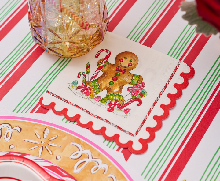 Gingerbread Cocktail Napkins/26pk