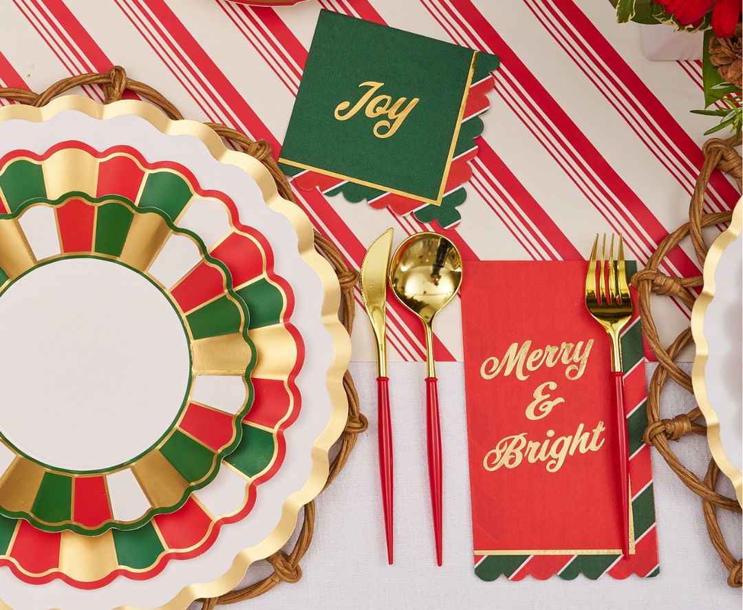 Joyful Christmas Guest Towels/20pk
