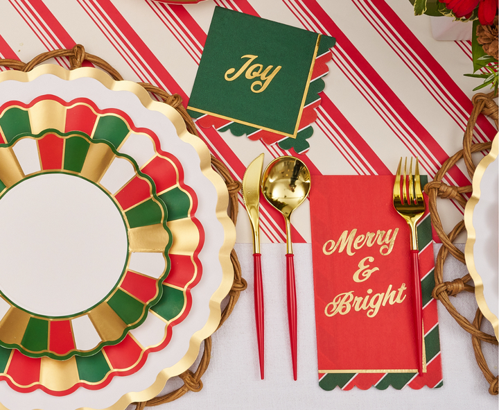 Joyful Christmas Guest Towels/20pk
