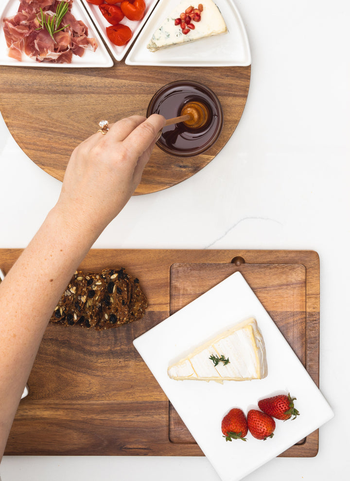 Acacia Fête Set Tray | Personalized | 18 x 9.5