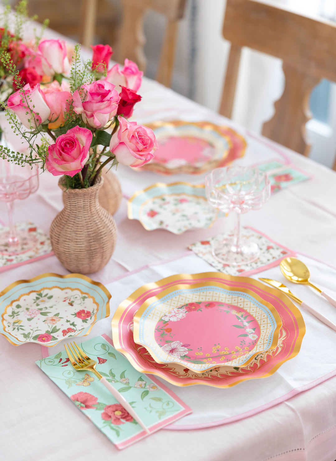 Rococo Salad Plates/8pk