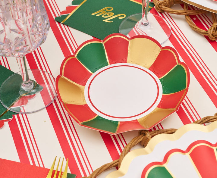 Joyful Christmas Table Setting