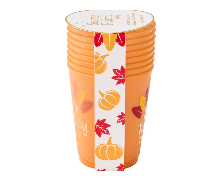 Give Thanks Frost Flex Cups/8pk - Talk Turkey to Me