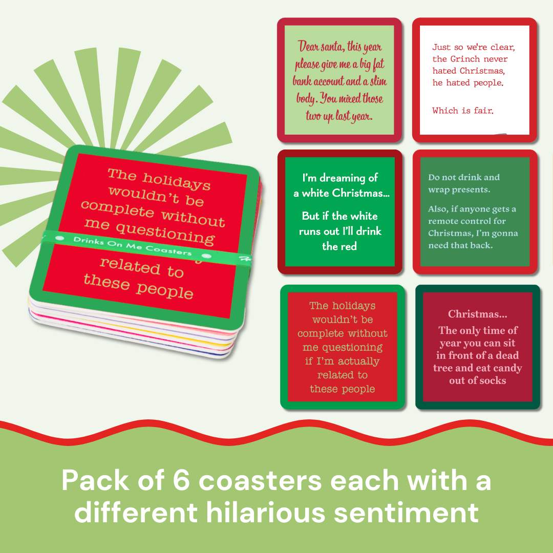 Christmas Coaster Bundle- Version 1