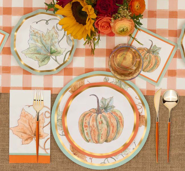 Bright & Thankful Table Setting