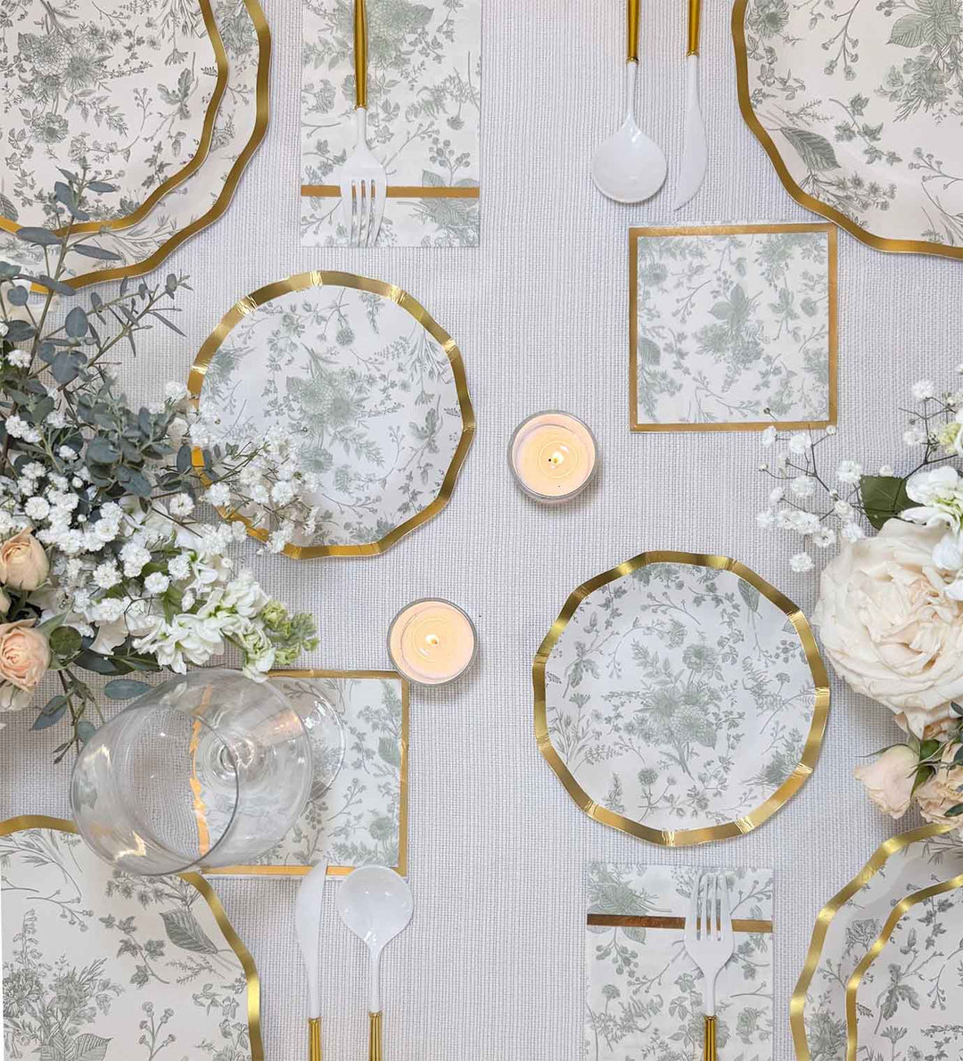 Timeless Table Setting: Sage
