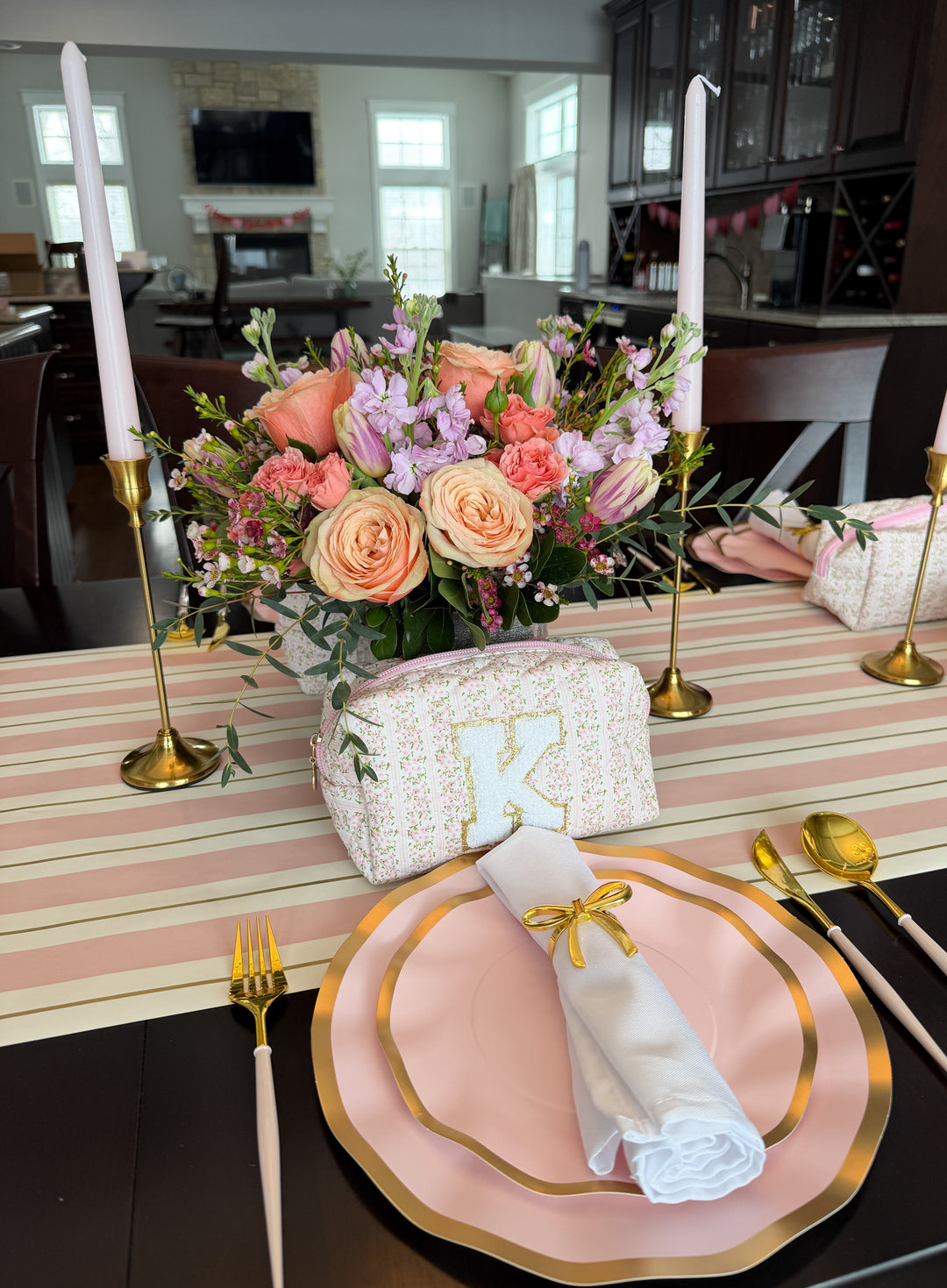 Everyday Blush Table Setting