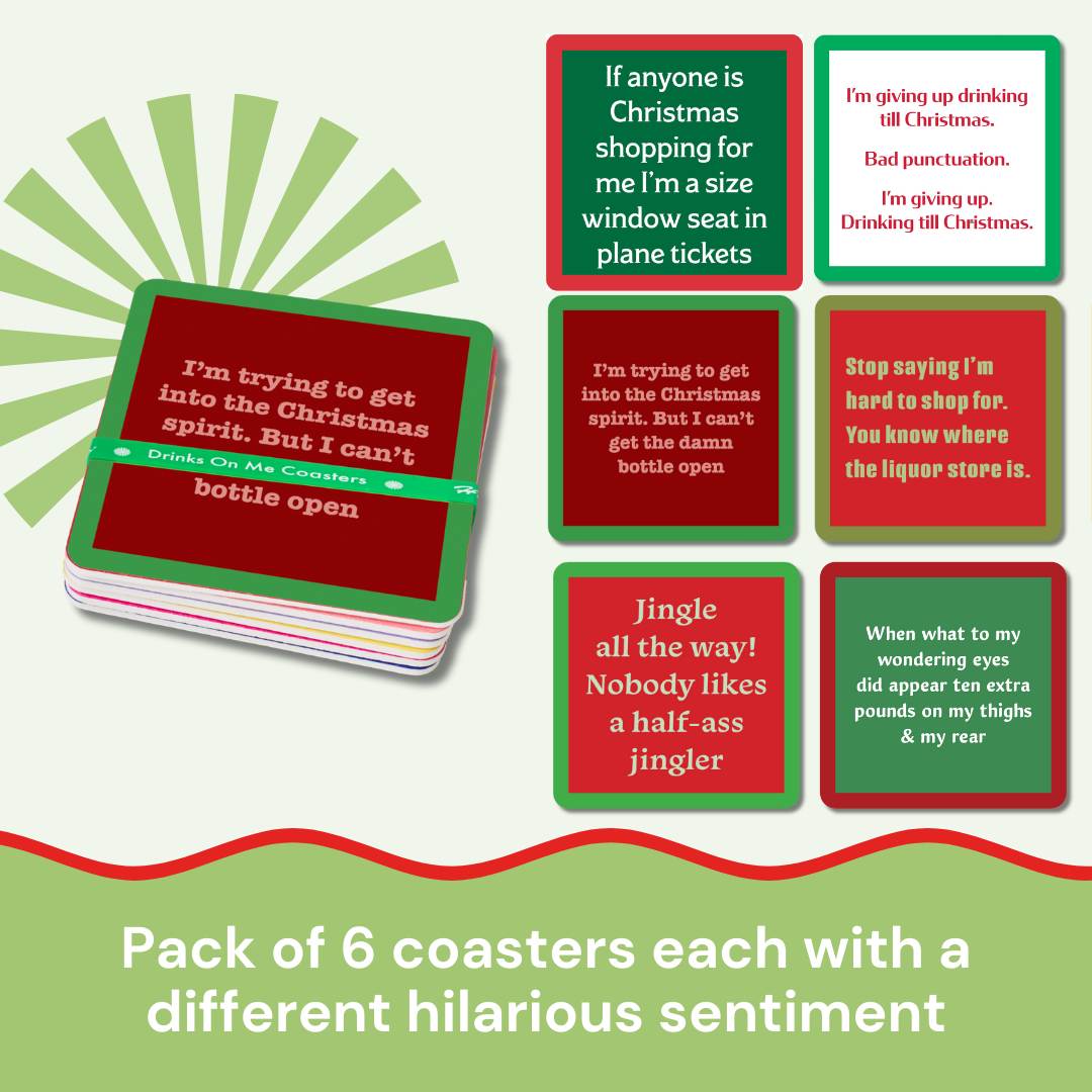 Christmas Coaster Bundle: Version 2