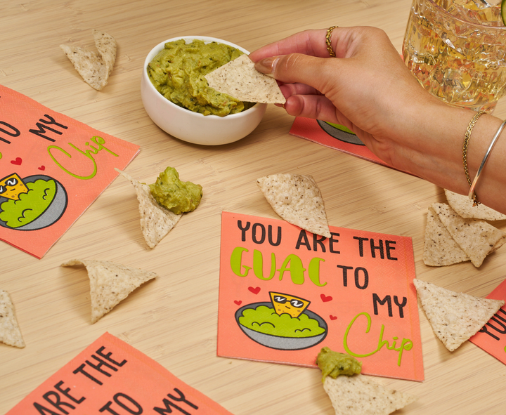 You are the GUAC to my Chip Cocktail Napkins /26pk