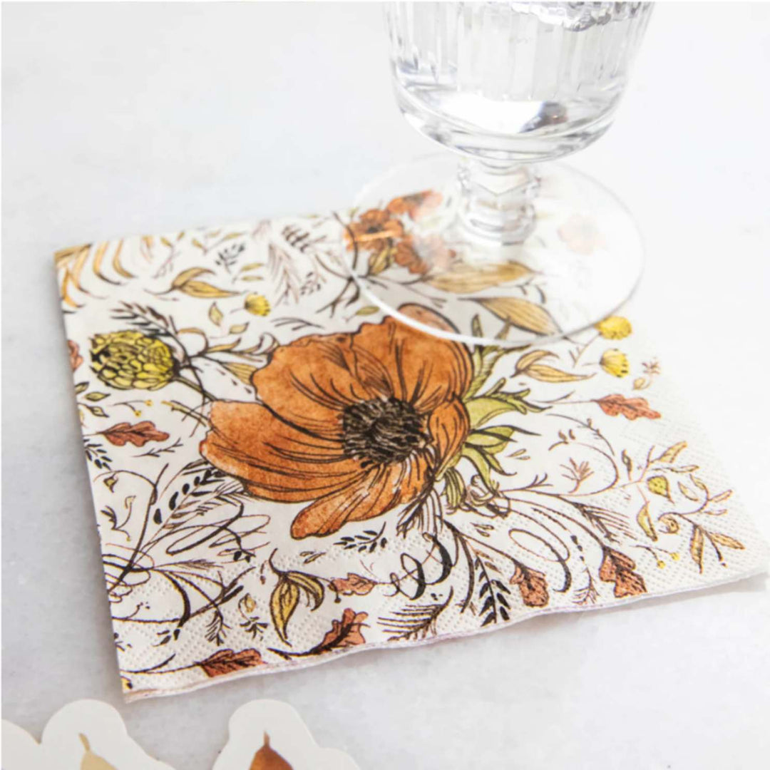 Autumn Arrangement Cocktail Napkins/20pk