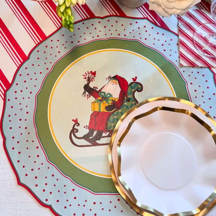 Old. St Nick Table Setting