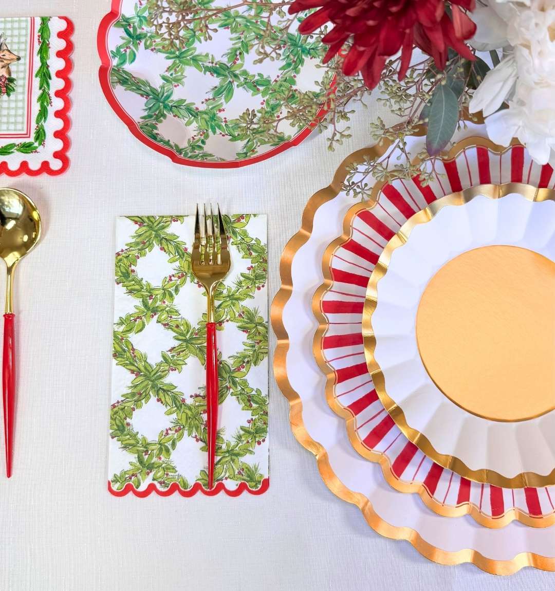 Holly Berry: Christmas Table for 16