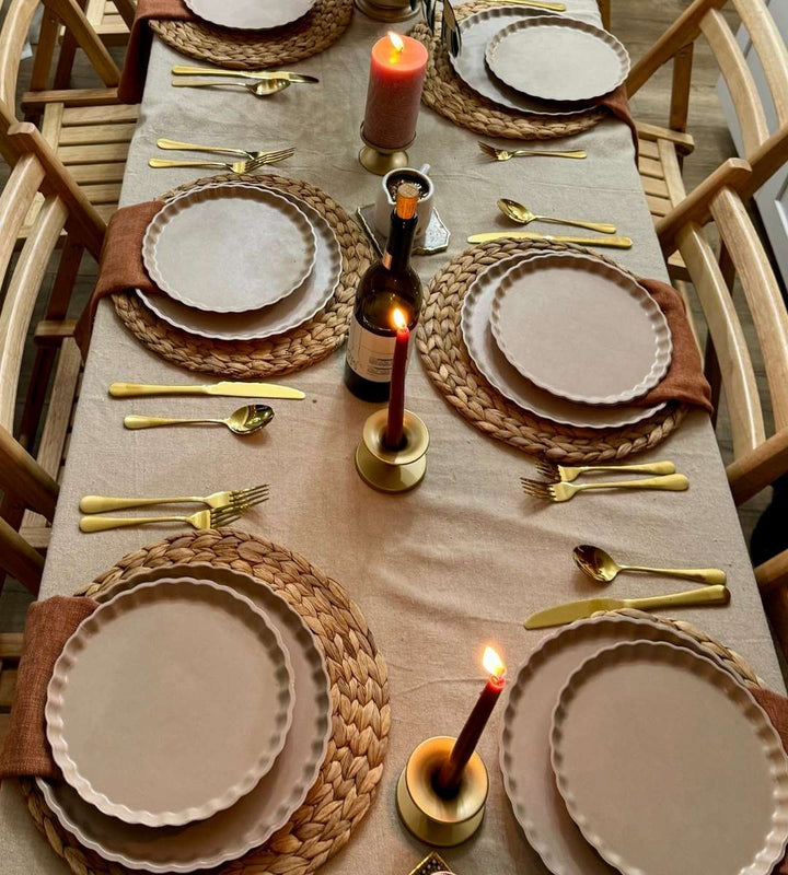 Simply Eco Dinner Plate- Sand/8pkg